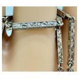 Vintage Hamilton Pocket Watch with Art Deco Fob Chain