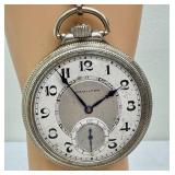 Vintage Hamilton Pocket Watch with Art Deco Fob Chain