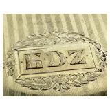 Vintage Hamilton Pocket Watch with Art Deco Fob Chain