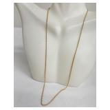 Fine 14k Gold 20 inch Rope Chain Necklace