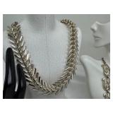 Assortment of Vintage Costume Jewelry Including Necklaces, Bracelets, and Earrings