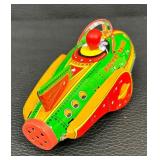 Schylling Collector Series Rocket Racer Friction Powered Rocket with Motor Sound