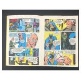 Vintage Stacked Cards Batman Comic Book and Record Set