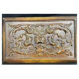 Antique Renaissance Revival Rectangular Table Box with Florentine Carved Top and Carved Sides