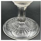 Antique EAPG Flint Glass Bellflower Pattern Celery Vase