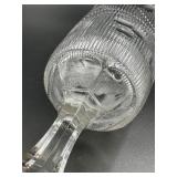 Antique EAPG Flint Glass Bellflower Pattern Celery Vase - Hand Cut - Circa 1800