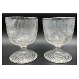 Antique EAPG Flint Glass Bellflower Pattern Assortment of Lovely Pieces