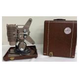 Vintage Keystone K-68 8mm Movie Projector with Original Case