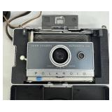 Polaroid Automatic 100 Land Camera with Flash and Accessories