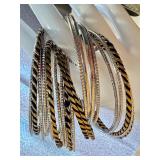 Selection of Fun Bangle Bracelets