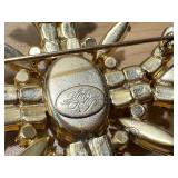 Four Lovely Rhinestone Brooches