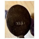 Polished Beaded Necklace with a Sterling Clasp