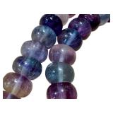 Polished Beaded Necklace with a Sterling Clasp