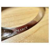 Stauer Sterling Dome Filigree Silver Peridot Ring