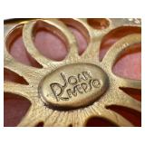 Joan Rivers Mother and Child Cameo Brooch