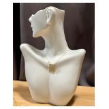 14k Gold Live, Love, Laugh Pendant and Chain