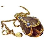 Vintage Joan Rivers Vintage Faberge Egg Necklace