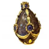 Vintage Joan Rivers Vintage Faberge Egg Necklace