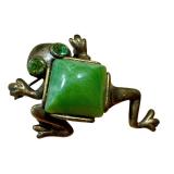 Fun Frog Brooch!