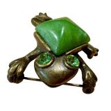 Fun Frog Brooch!