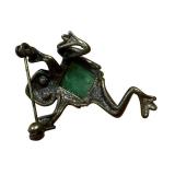 Fun Frog Brooch!
