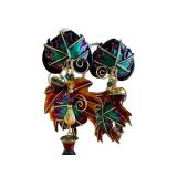 Lunch at the Ritz Fall Foliage Earrings / Lunch at the Ritz Autumn Earrings