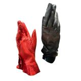 Three Pairs of Ladies Leather Gloves including a Pair of Moschino Leather Gloves