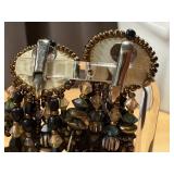 Two Pairs of Vintage Chipita Style Earrings