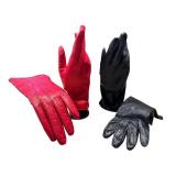 Two Pairs of Ladies Leather Gloves