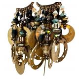 Two Pairs of Vintage Chipita Style Earrings