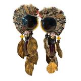 Two Pair of Vintage Chipita Statement Earrings