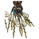 Pair of Vintage Chipita Statement Earrings / Chipita Boho Statement Earrings