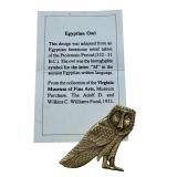 Virginia Museum of Art Egyptian Owl Pin