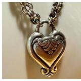 Brighton Blair Silver Heart Necklace