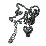 Brighton Blair Silver Heart Necklace