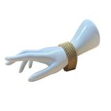 Gorgeous 18K Gold Mesh Bracelet