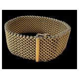 Gorgeous 18K Gold Mesh Bracelet