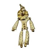 Vintage Articulated Clown Brooch and More