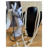 Assorted Faux Pearl Necklaces