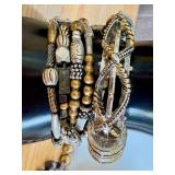 Gold and Silver Tone Fashions ~ A Fun Mix of Jewelry in Silver and Gold Tones