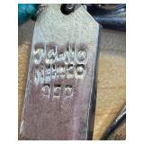 Sterling Silver 925 Malachite Green Stone Warrior Taxco