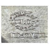 Sterling Silver 925 Malachite Green Stone Warrior Taxco