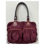 MZ Wallace NY Burgundy Bedford Baby Jane Purse