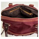 MZ Wallace NY Burgundy Bedford Baby Jane Purse