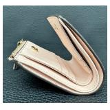 Tory Burch Metallic Pink with Gold Accents Wallet - Small Size