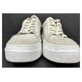 J/Slides Amanda Platform Leather Shoes - Women 10M