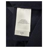 DKNY Midnight Blue Button Up Sweater - Size M