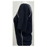 Escada Sport Black with White Piping Sweater Set - Size M