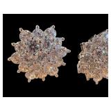 Sparkling Sterling Silver and Cubic Zirconia Earrings and Ring