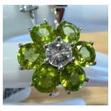 Four Sterling Silver Rings with Beautiful Designs